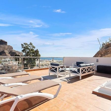 Rivera Del Puerto Luxury Penthouse With Great Terrace And Sea View Puerto De Mogan Exterior photo