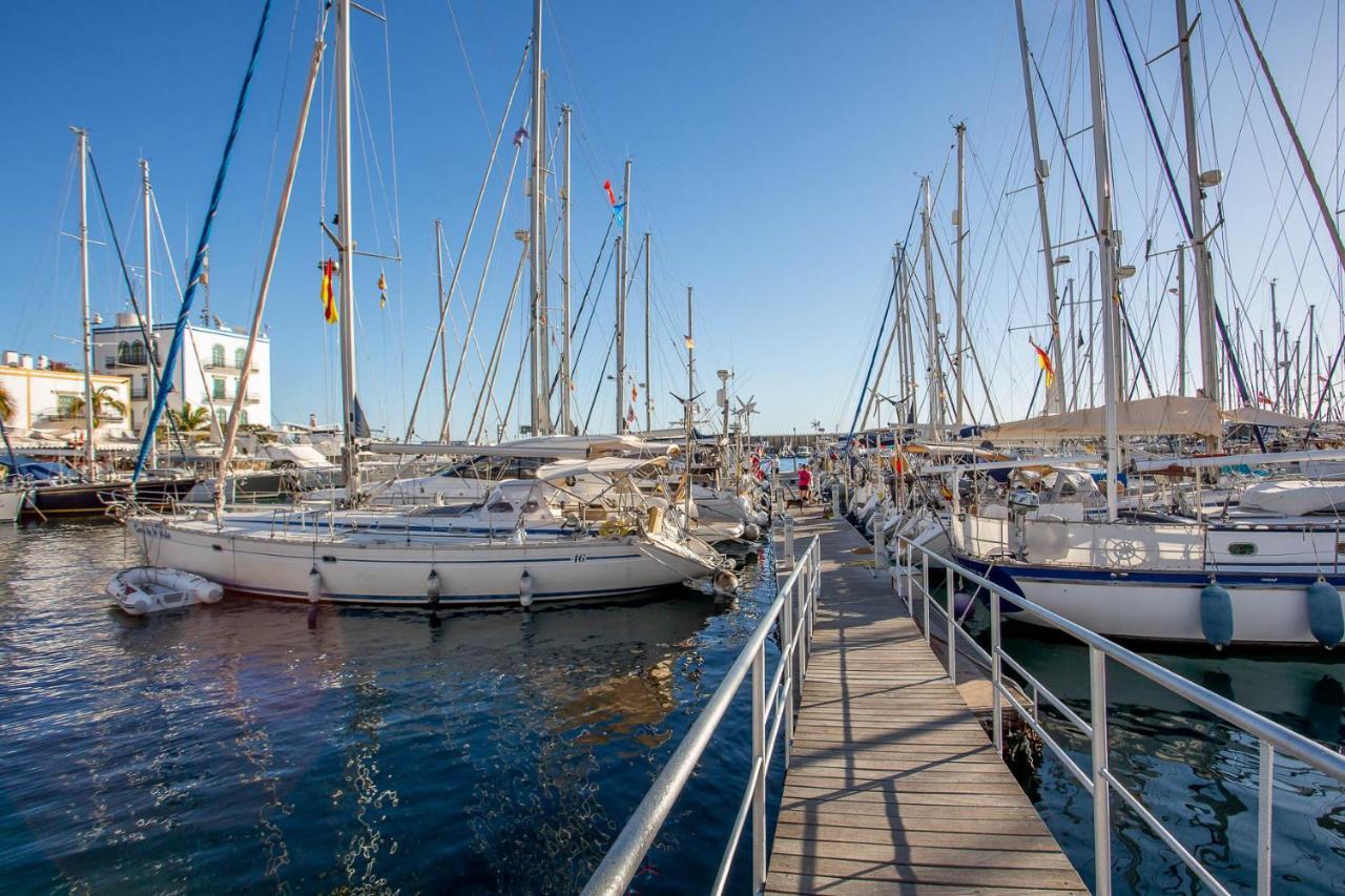 Rivera Del Puerto Luxury Penthouse With Great Terrace And Sea View Puerto De Mogan Exterior photo